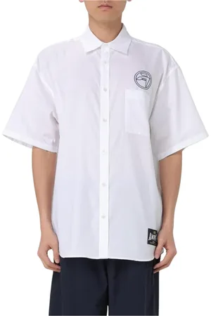 AMBUSH Hombre, Camisas, Blanco, Talla: M