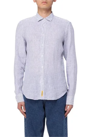 B.D.BAGGIES Hombre, Camisas, Azul, Talla: L