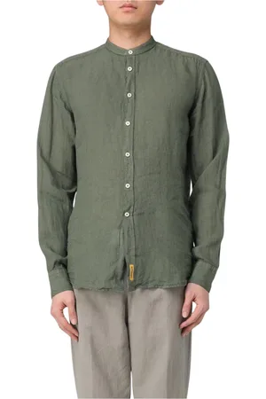 B.D.BAGGIES Hombre, Camisas, Verde, Talla: 2XL