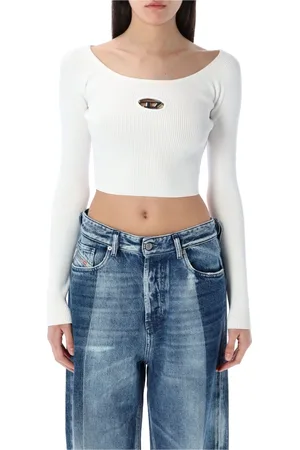 Diesel Mujer, Camisetas, Blanco, Talla: S