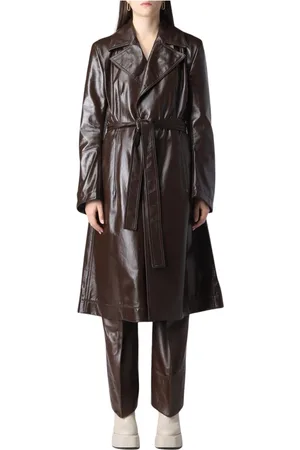 Bottega Veneta Mujer, Abrigos, Marrón, Talla: S