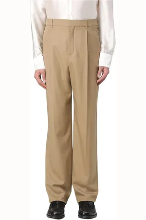 Saint Laurent Hombre, Pantalones, Marrón, Talla: S