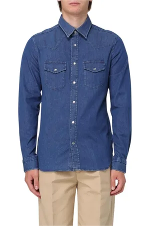 Tom Ford Hombre, Camisas, Azul, Talla: L