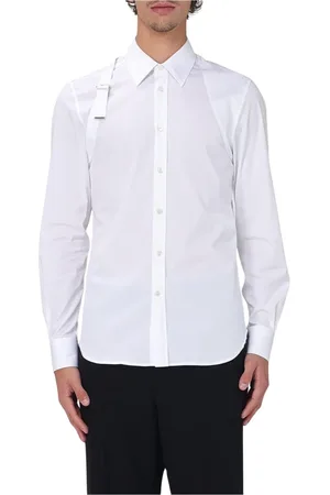 Alexander McQueen Hombre, Camisas, Blanco, Talla: XL