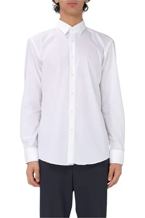 HUGO BOSS Hombre, Camisas, Blanco, Talla: 2XL