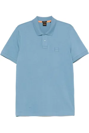 HUGO BOSS Hombre, Camisetas, Azul, Talla: 2XL