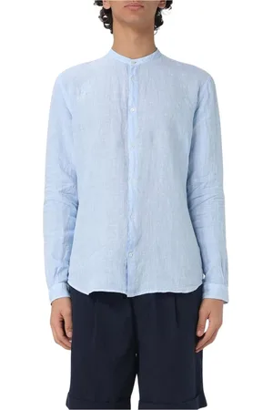 BROOKSFIELD Hombre, Camisas, Azul, Talla: 2XL