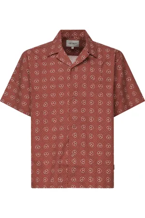 Carhartt Hombre, Camisas, Rojo, Talla: M