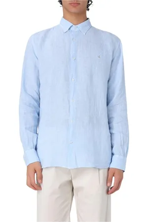 BROOKSFIELD Hombre, Camisas, Azul, Talla: 4XL