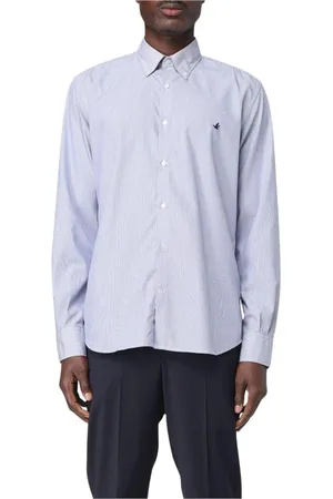 BROOKSFIELD Hombre, Camisas, Azul, Talla: 2XL