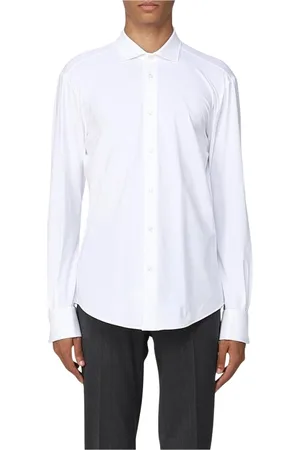 Brian Dales Hombre, Camisas, Blanco, Talla: S