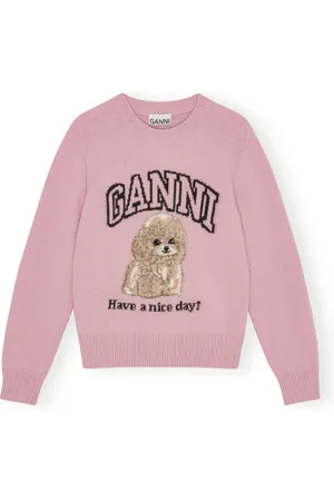 Ganni Mujer, Jerseys, Rosa, Talla: XS