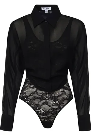 Alaïa Mujer, Camisetas, Negro, Talla: S