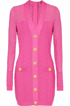 Balmain Mujer, Vestidos, Rosa, Talla: 2XS