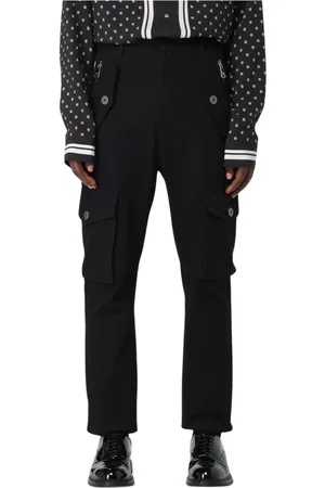Balmain Hombre, Pantalones, Negro, Talla: M
