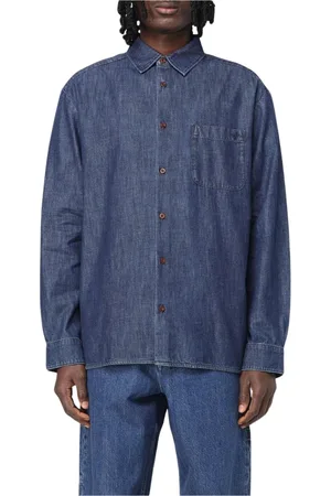 A.P.C. Hombre, Camisas, Azul, Talla: XL