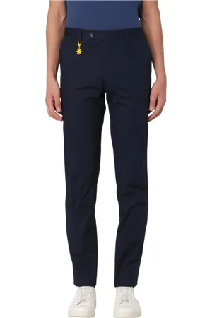 Manuel Ritz Hombre, Pantalones, Azul, Talla: 3XL