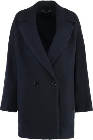HUGO BOSS Mujer, Abrigos, Azul, Talla: L