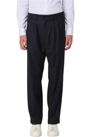 BARENA Hombre, Pantalones, Azul, Talla: M