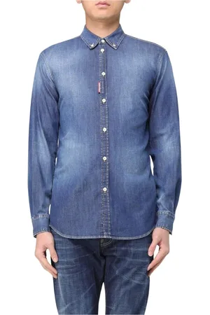 Dsquared2 Hombre, Camisas, Azul, Talla: L
