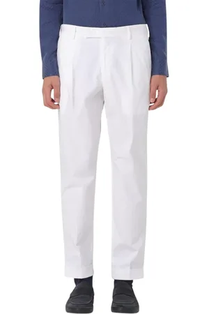 PT Torino Hombre, Pantalones, Blanco, Talla: L