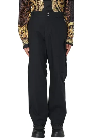 VERSACE Hombre, Pantalones, Negro, Talla: L