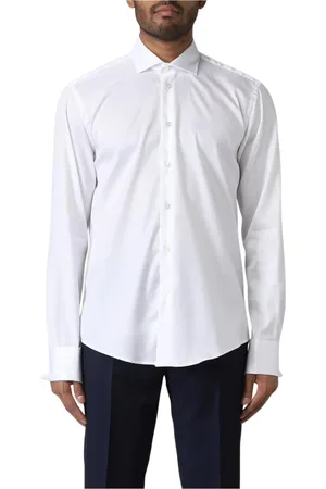 Brian Dales Hombre, Camisas, Blanco, Talla: M