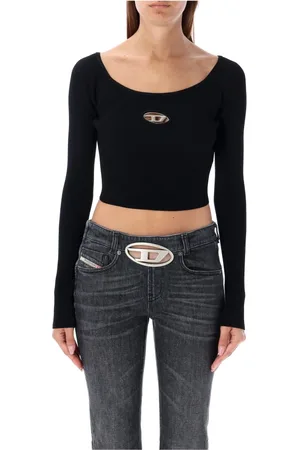 Diesel Mujer, Camisetas, Negro, Talla: M