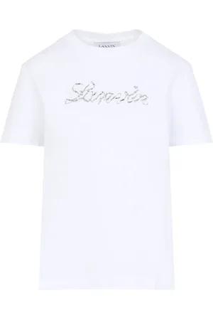 Lanvin Mujer, Camisetas, Blanco, Talla: S