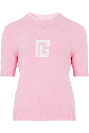 Balmain Mujer, Jerseys, Rosa, Talla: S