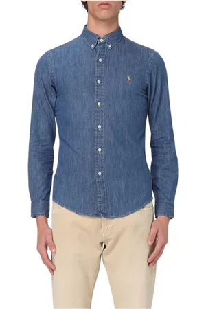 Ralph Lauren Hombre, Camisas, Azul, Talla: M