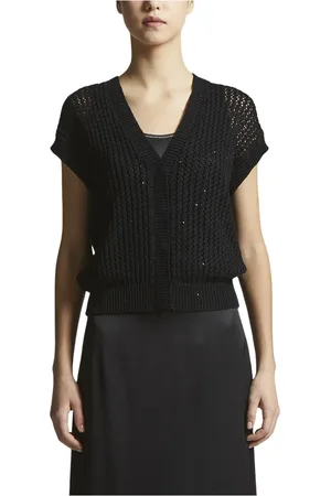 PESERICO SIGN Mujer, Jerseys, Negro, Talla: L