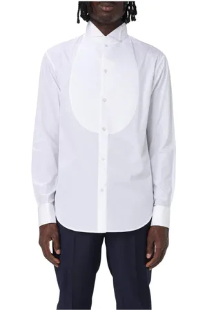 Emporio Armani Hombre, Camisas, Blanco, Talla: 2XL