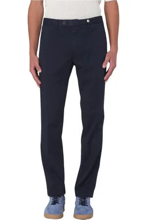 MYTHS Hombre, Pantalones, Azul, Talla: 2XL