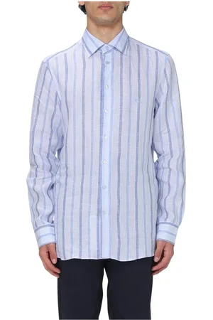 Etro Hombre, Camisas, Azul, Talla: XL