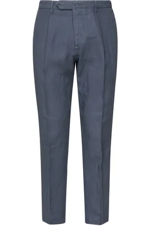 Biagio Santaniello Hombre, Pantalones, Azul, Talla: 2XL