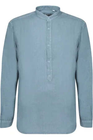 COSTUMEIN Hombre, Camisas, Azul, Talla: 2XL