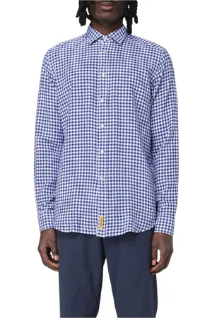 B.D.BAGGIES Hombre, Camisas, Azul, Talla: XL