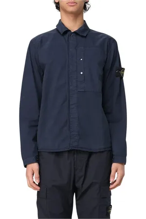Stone Island Hombre, Chaquetas, Azul, Talla: L