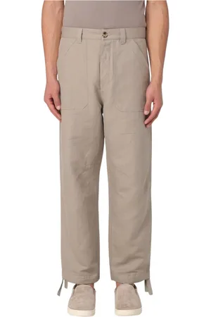 Brunello Cucinelli Hombre, Pantalones, Verde, Talla: 3XL
