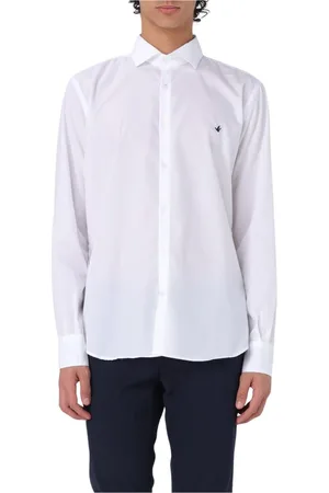 BROOKSFIELD Hombre, Camisas, Blanco, Talla: 2XL