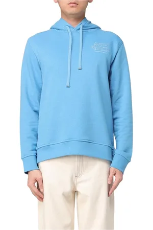Etro Hombre, Sudaderas, Azul, Talla: M