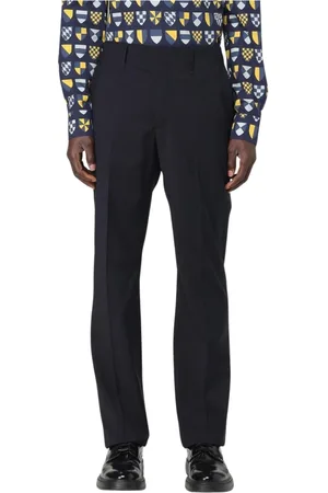 Fendi Hombre, Pantalones, Azul, Talla: L