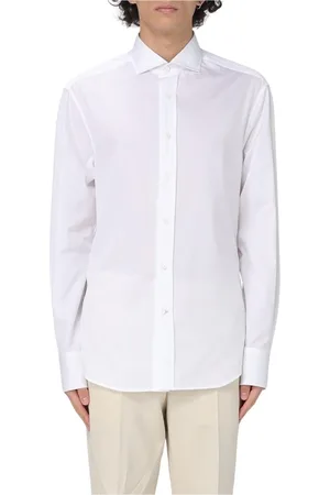Brunello Cucinelli Hombre, Camisas, Blanco, Talla: M