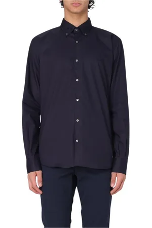 BROOKSFIELD Hombre, Camisas, Azul, Talla: 2XL