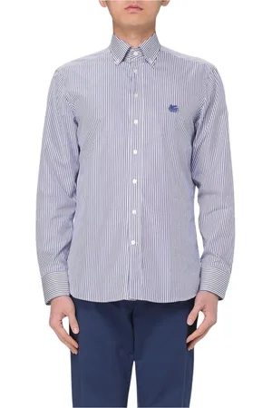 Etro Hombre, Camisas, Azul, Talla: XL