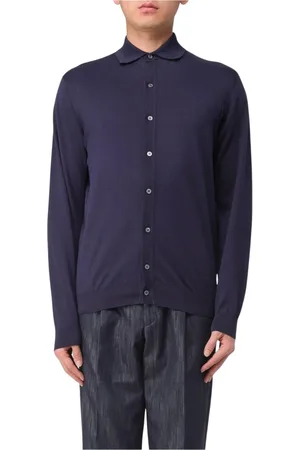 LARDINI Hombre, Jerseys, Azul, Talla: M
