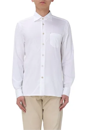 Kiton Hombre, Camisas, Blanco, Talla: XL