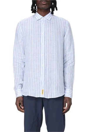 B.D.BAGGIES Hombre, Camisas, Azul, Talla: L