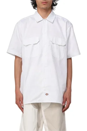 Dickies Hombre, Camisas, Blanco, Talla: L